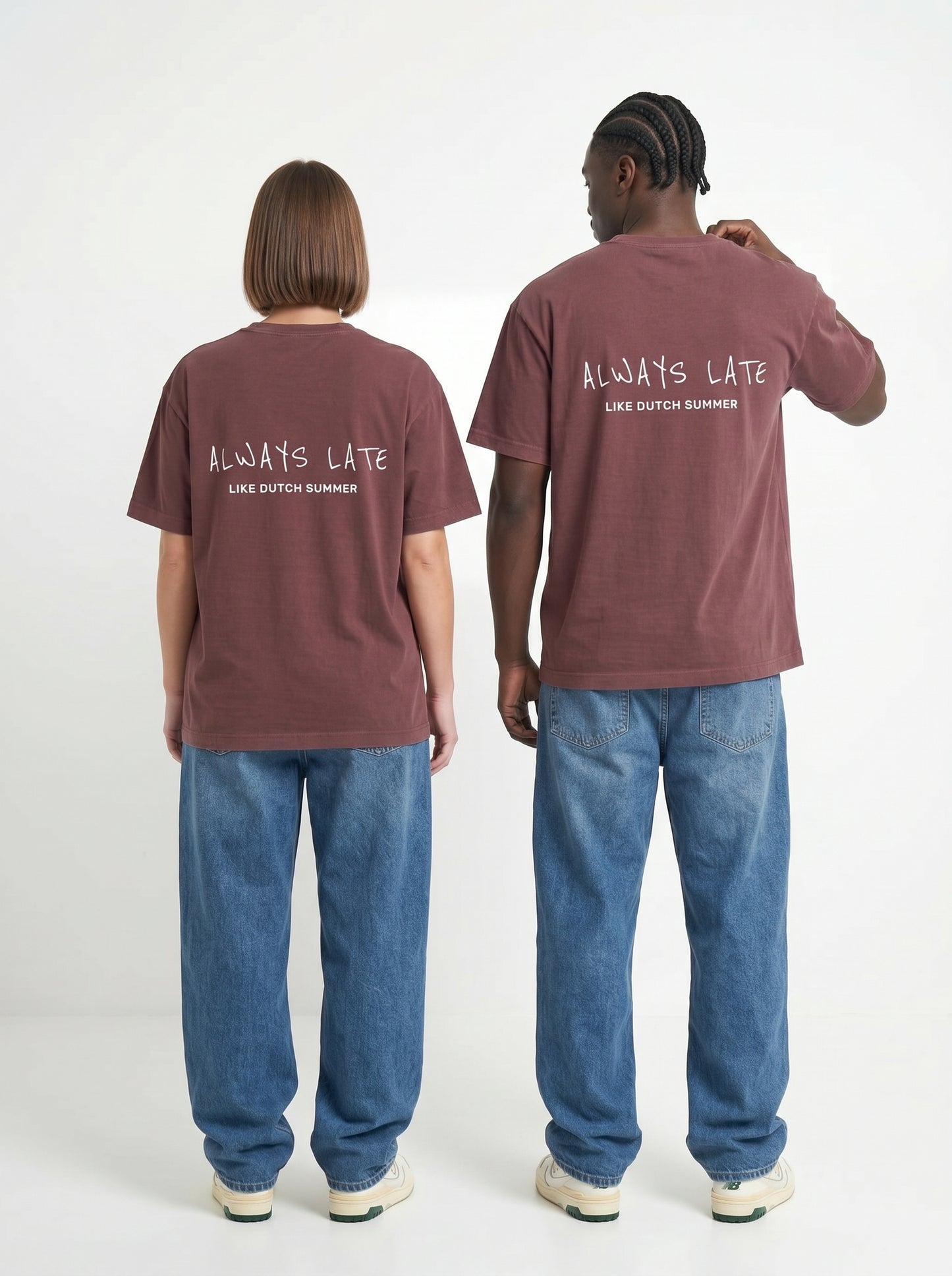 "Always Late Like Dutch Summer" t-shirt unisex