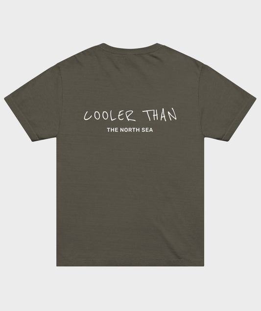 "Cooler Than The North Sea" t-shirt unisex