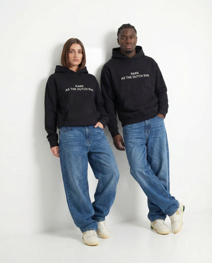 "Rare as the Dutch sun" oversized hoodie unisex