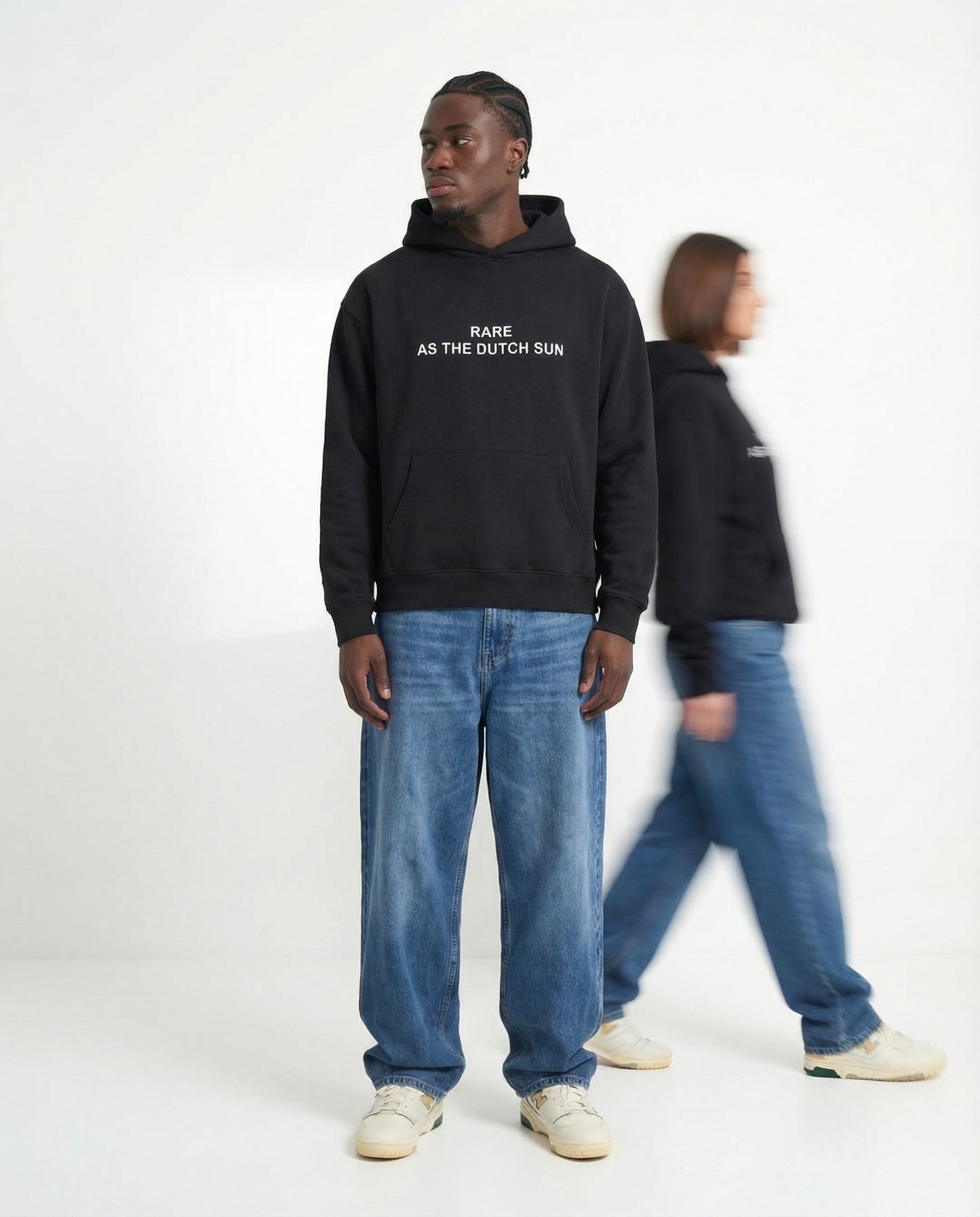 "Rare as the Dutch sun" oversized hoodie unisex