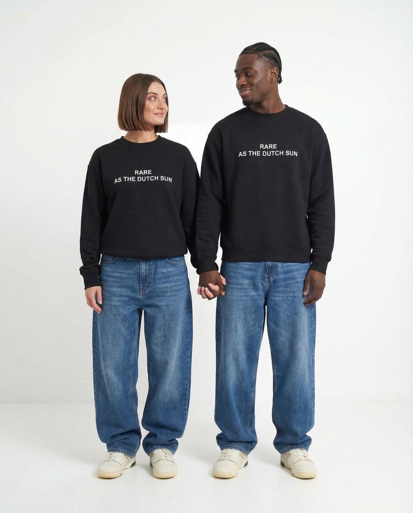 "Rare as the Dutch sun" oversized sweatshirt unisex
