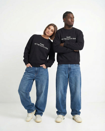 "Rare as the Dutch sun" oversized sweatshirt unisex