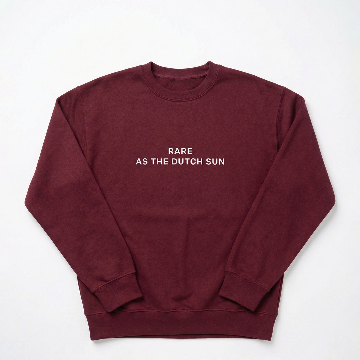 "Rare as the Dutch sun" oversized sweatshirt unisex