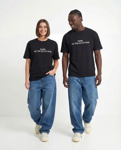 "Rare as the Dutch sun" oversized t-shirt unisex
