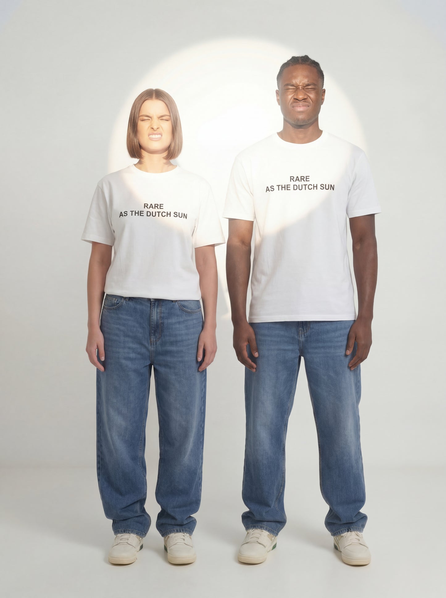 "Rare as the Dutch sun" t-shirt unisex