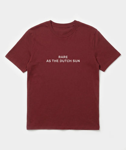 "Rare as the Dutch sun" t-shirt unisex
