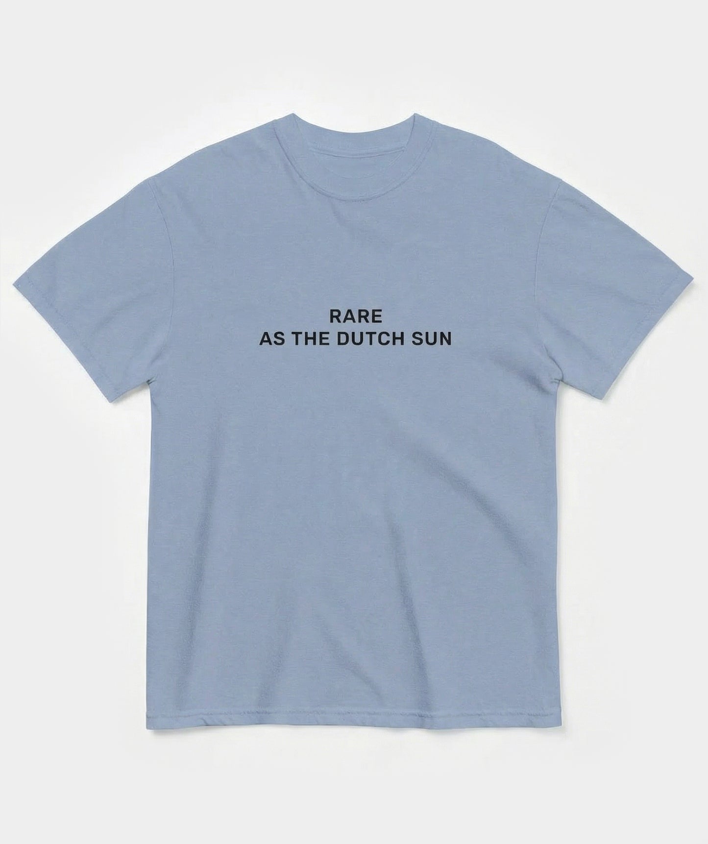 "Rare as the Dutch sun" t-shirt unisex