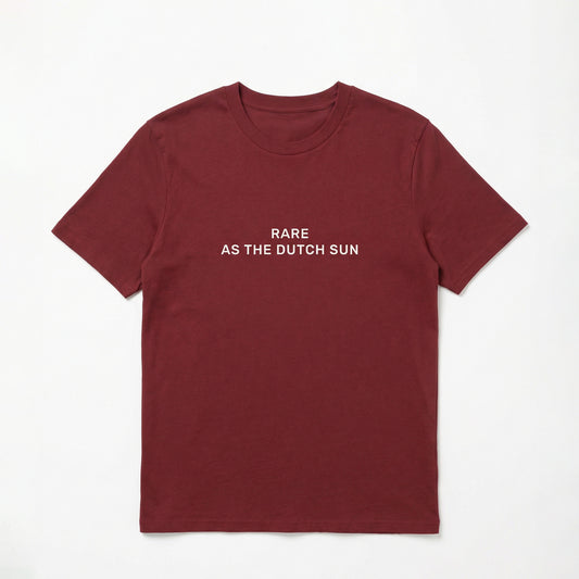 "Rare as the Dutch sun" oversized t-shirt unisex