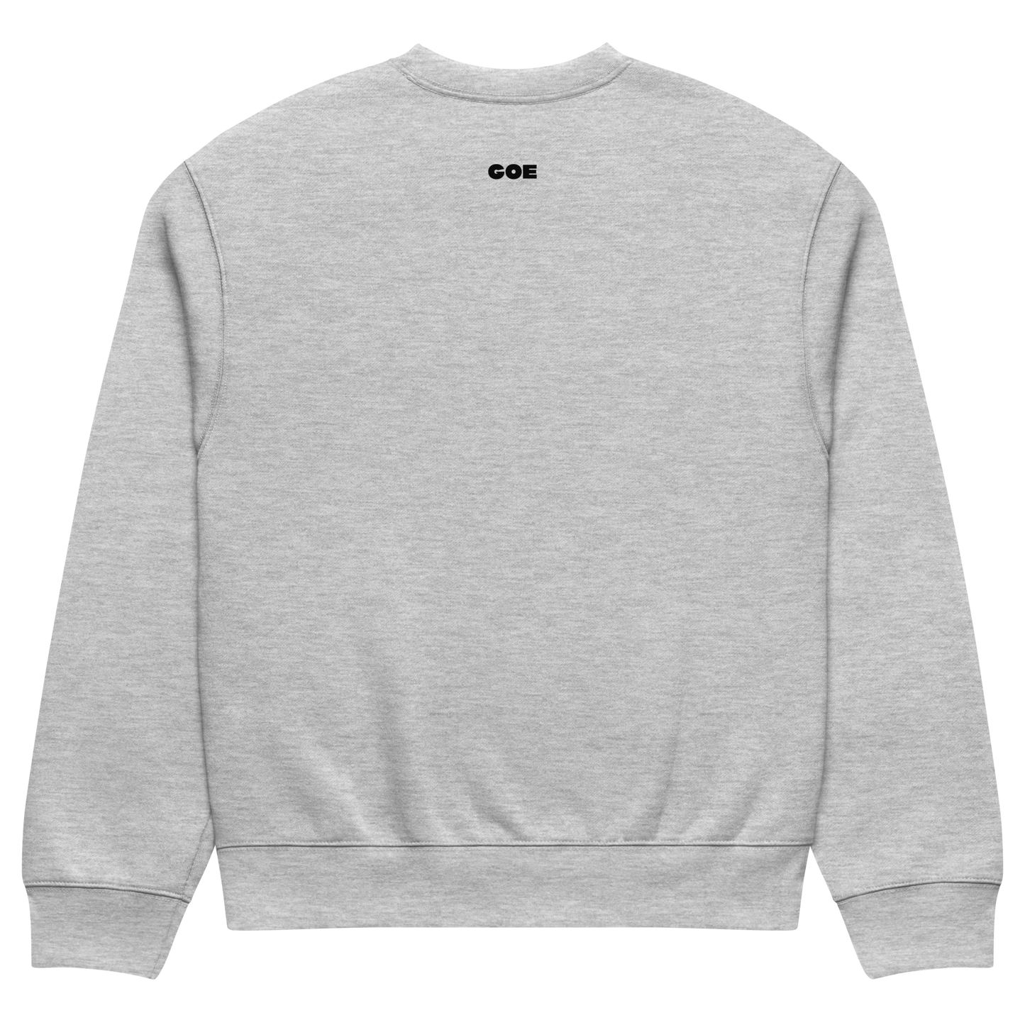 "Grey as a Dutch sky" oversized sweatshirt unisex