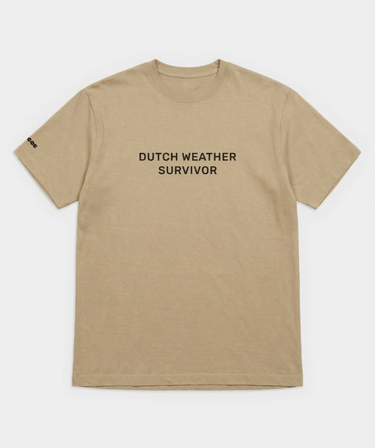 "Dutch weather survivor" oversized t-shirt unisex
