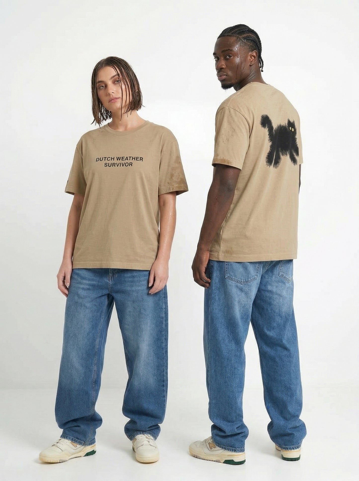 "Dutch weather survivor" t-shirt unisex