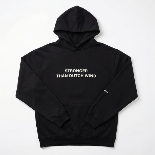"Stronger than Dutch wind" oversized hoodie unisex