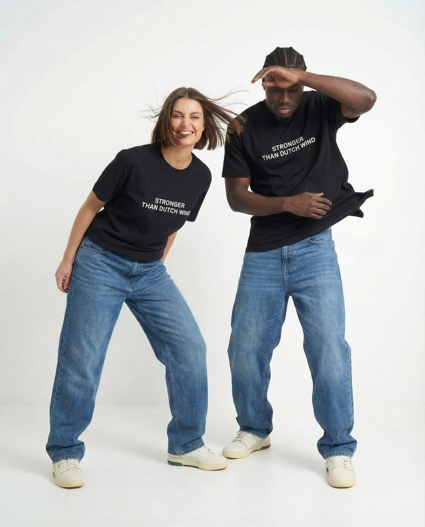 "Stronger than Dutch wind" t-shirt unisex
