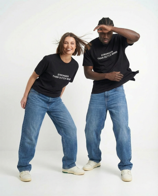 "Stronger than Dutch wind" t-shirt unisex