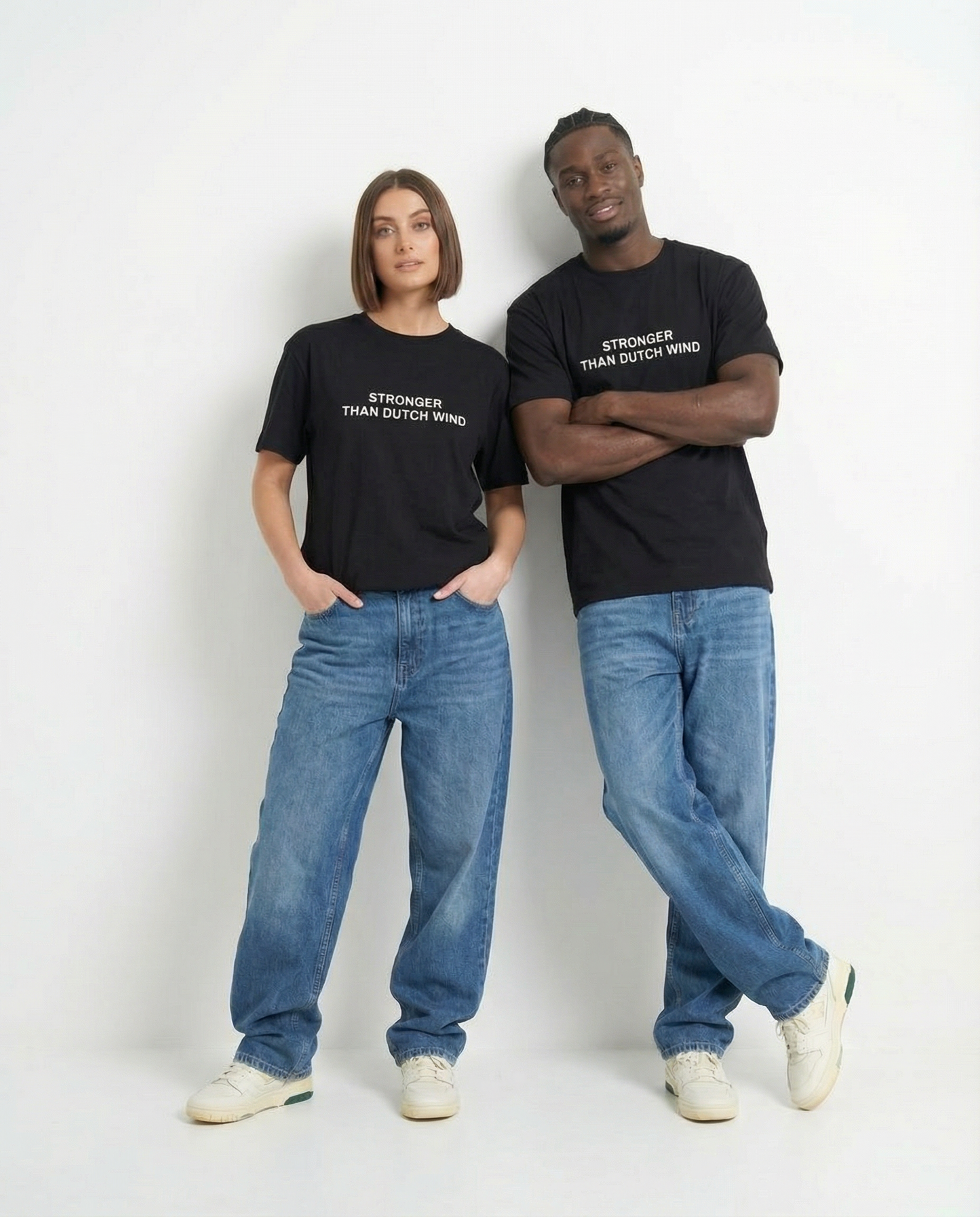 "Stronger than Dutch wind" t-shirt unisex