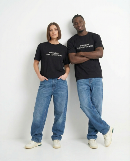 "Stronger than Dutch wind" t-shirt unisex
