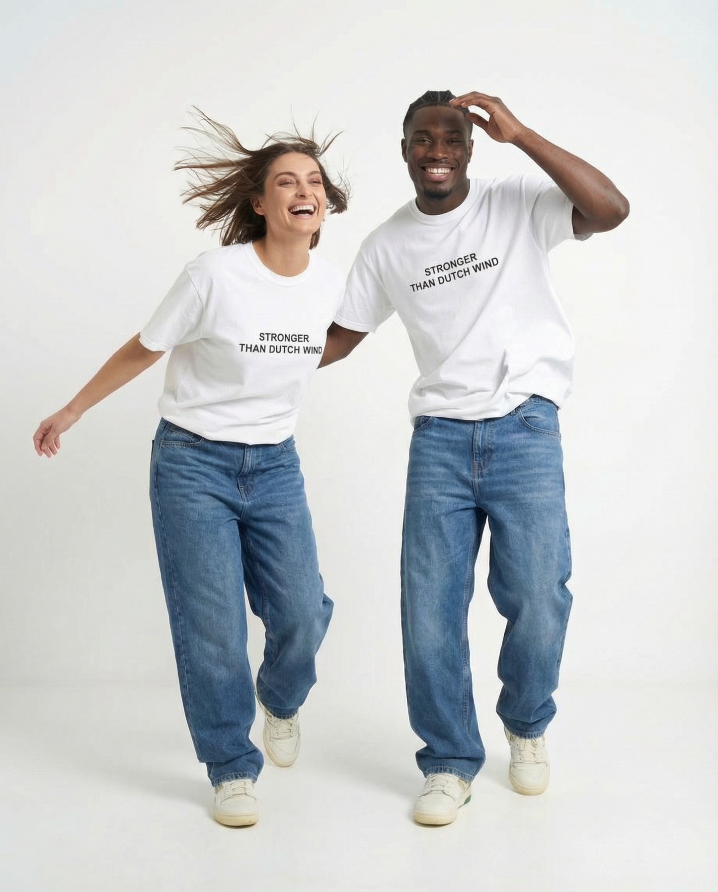 "Stronger than dutch wind" t-shirt unisex