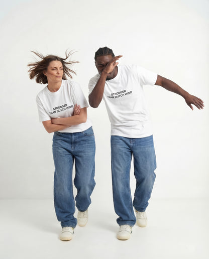 "Stronger than dutch wind" t-shirt unisex